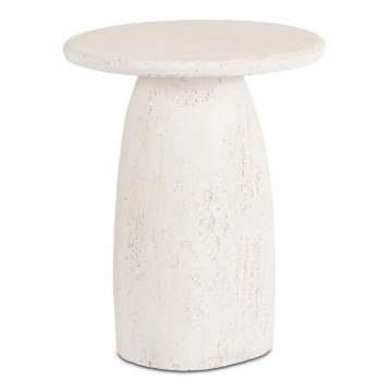 Mebel Elite Столик Rees 49 см, кремовый/бежевый, современный, ME.REES/KR-BZ/MGO/L - Home Club