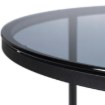 Mebel Elite Набор журнальных столиков Carrera Max, серый/чёрный, ME.CARRERAMAX/P/CZ/SZKL/L - Home Club, изображение 5