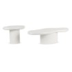 Mebel Elite Набор журнальных столиков Rosalie, белый, ME.ROSALIE/MB/L - Home Club, изображение 4