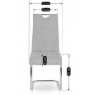 Mebel Elite Стул Lopez светло-серого цвета, ME.LOPEZ/P/T/K - Home Club, изображение 11