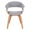 Mebel Elite Стілець Gary 2 Сірий/Золотий дуб, ME.GARY2/P/DZ/T/DG/K - Home Club, Зображення 7