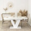 Mebel Elite Стілець Molly, бежевий, велюровий, ME.MOLLY/BZ/CH/V/K - Home Club, Зображення 3