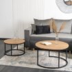 Mebel Elite Набор столиков Delia Max «Золотой дуб», ME.MAXDELIA/DZ/CZ/L - Home Club, изображение 5