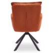 Mebel Elite Вращающееся кресло City, красное, из вельвета, ME.CITY/RD/SZTR/K - Home Club, изображение 10