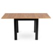 Mebel Elite Розкладний стіл Max 80–160 см, дуб Craft/чорний, W.MAX/DC/CZ/S - Home Club, Зображення 5