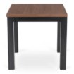 Mebel Elite Раздвижной стол Max 80–160 см, орех «Ницца»/чёрный, W.MAX/ONI/CZ/S - Home Club, изображение 5