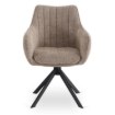 Mebel Elite Вращающееся кресло Baja, коричневое, с тканью «букле», ME.BAJA/BR/CZ/TB/K - Home Club, изображение 4