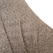 Mebel Elite Вращающееся кресло Baja, коричневое, с тканью «букле», ME.BAJA/BR/CZ/TB/K - Home Club, изображение 8