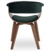 Mebel Elite Стул Gary из велюра, зелёный/орех, ME.GARY/Z/O/V/DG/K - Home Club, изображение 8