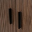 Mebel Elite Комод Trish 100 см, двухдверный, с выдвижными ящиками, орех, ME.TRISH/O/KOM100 - Home Club, изображение 6
