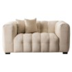 Mebel Elite Двухместный диван Moderno 2S кремового цвета, ME.MODERNO2S/KR/TB/SOF - Home Club