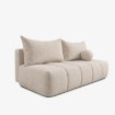 Mebel Elite Раскладной диван Saria кремового цвета из шенила, COM.CLOUD/FLOW3/SOF - Home Club, изображение 3