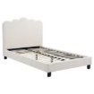 Mebel Elite Кровать 120x200 Crater, кремовый букле, ME.CRATER/120/KR/TB/LOZ - Home Club, изображение 2