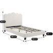 Mebel Elite Кровать 120x200 Crater, кремовый букле, ME.CRATER/120/KR/TB/LOZ - Home Club, изображение 3
