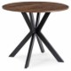 Mebel Elite Стіл Lauren 90 см, дуб рустикальний/чорний, ME.LAUREN/RU/CZ/S90 - Home Club