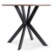 Mebel Elite Стол Lauren 90 см, дуб рустикальный/чёрный, ME.LAUREN/RU/CZ/S90 - Home Club, изображение 4