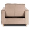 Mebel Elite Раскладной кресло Solor, бежевый велюр, ME.SOLOR2/BZ/V/FW - Home Club, изображение 11