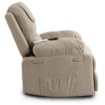 Mebel Elite Массажное кресло Fenix с электроприводом и функцией помощи при вставании, бежевое, из вельвета, ME.FENIX/BZ/SZTR/FW - Home Club, изображение 4
