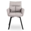 Mebel Elite Вращающееся кресло Cortado, серого цвета, ME.CORTADO/P/CZ/T/K - Home Club, изображение 7
