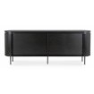 Mebel Elite Комод Beck 200 см, четырёхдверный, чёрный, ME.BECK/CZ/KOM200 - Home Club, изображение 6