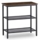 Mebel Elite Кофейный столик Carter 60 см, дуб в стиле рустик/чёрный, ME.CARTER/DRU/CZ/REG - Home Club