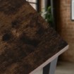 Mebel Elite Кофейный столик Carter 60 см, дуб в стиле рустик/чёрный, ME.CARTER/DRU/CZ/REG - Home Club, изображение 3