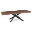 Mebel Elite Стіл Hampton, розкладний, 160–240 см, горіх/чорний, ME.HAMPTON/O/CZ/S160-240 - Home Club, Зображення 5