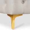 Mebel Elite Кресло Sorrento 1S кремового цвета из велюра, ME.SORRENTO1S/KR/V/FW - Home Club, изображение 8