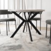 Mebel Elite Стіл Lukas, розкладний, 100–250 см, кашмір/чорний, ME.LUKAS/KASZ/CZ/S - Home Club, Зображення 7
