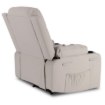 Mebel Elite Массажное кресло Box с функцией раскладывания, для отдыха, с подставкой для ног, серого цвета, из экокожи, ME.BOX/P/E/FW - Home Club, изображение 7