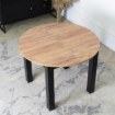 Mebel Elite Комплект: стіл Harry 102–142 см, дуб Craft/чорний, та 4 стільці Robin 2, чорні, W.HARRY/DC/CZ/S/ROBIN2/CZ/T/Z4/K - Home Club, Зображення 6