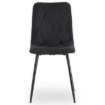 Mebel Elite Комплект: стіл Harry 102–142 см, дуб Craft/чорний, та 4 стільці Robin 2, чорні, W.HARRY/DC/CZ/S/ROBIN2/CZ/T/Z4/K - Home Club, Зображення 14