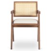 Mebel Elite Стілець Madera 2, горіх/бежевий, ажурний, ME.MADERA2/BZ/T/O/DK/K - Home Club, Зображення 3