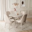 Mebel Elite Стол Lugo, раскладной, 90–190 см, кашемировый, ME.LUGO/KASZ/S - Home Club, изображение 7