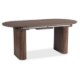 Mebel Elite Раздвижной стол Oval, 180–220 см, орех, ME.OVAL/O/S - Home Club