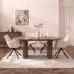 Mebel Elite Раздвижной стол Oval, 180–220 см, орех, ME.OVAL/O/S - Home Club, изображение 3