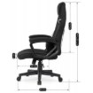 Mebel Elite Ігрове обертове крісло Vidal, чорне, ME.VIDAL/CZ/T/FO - Home Club, Зображення 7