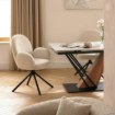 Mebel Elite Обертове крісло Musso, бежеве, з тканини «букле», ME.MUSSO/BZ/CZ/TB/K - Home Club, Зображення 2