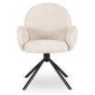 Mebel Elite Обертове крісло Musso, бежеве, з тканини «букле», ME.MUSSO/BZ/CZ/TB/K - Home Club, Зображення 4