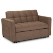 Mebel Elite Раскладной кресло-кровать Aster для сна, коричневого цвета, ME.ASTER/BR/T/SOF - Home Club