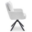 Mebel Elite Вращающееся кресло City кремового цвета из вельвета, ME.CITY/KR/SZTR/K - Home Club, изображение 6