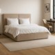Mebel Elite Ліжко 160x200 Marsylia з ящиком для речей, бежеве, тканинне, ME.MARSYLIA/160/BZ/T/LOZZPOJ - Home Club