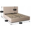 Mebel Elite Ліжко 160x200 Marsylia з ящиком для речей, бежеве, тканинне, ME.MARSYLIA/160/BZ/T/LOZZPOJ - Home Club, Зображення 11