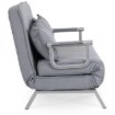 Mebel Elite Двухместное раскладное кресло Bart 2, серого цвета, ME.BART2/P/T/FW - Home Club, изображение 5