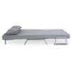 Mebel Elite Двухместное раскладное кресло Bart 2, серого цвета, ME.BART2/P/T/FW - Home Club, изображение 7