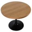 Mebel Elite Стіл Lino 100 см, дуб золотистий/чорний, ME.LINO/DZ/S - Home Club, Зображення 4