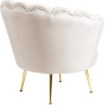 Mebel Elite Кресло Angel кремового цвета из велюра, ME.ANGEL/KR/V/FW - Home Club, изображение 5