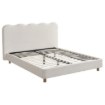 Mebel Elite Ліжко 160x200 Izmir, кремове, ME.IZMIR/160/KR/T/LOZ - Home Club, Зображення 2