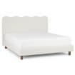 Mebel Elite Ліжко 160x200 Izmir, кремове, ME.IZMIR/160/KR/T/LOZ - Home Club, Зображення 3