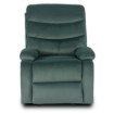 Mebel Elite Раскладной кресло Kobe, зелёный велюр, ME.KOBE/Z/V/FW - Home Club, изображение 6